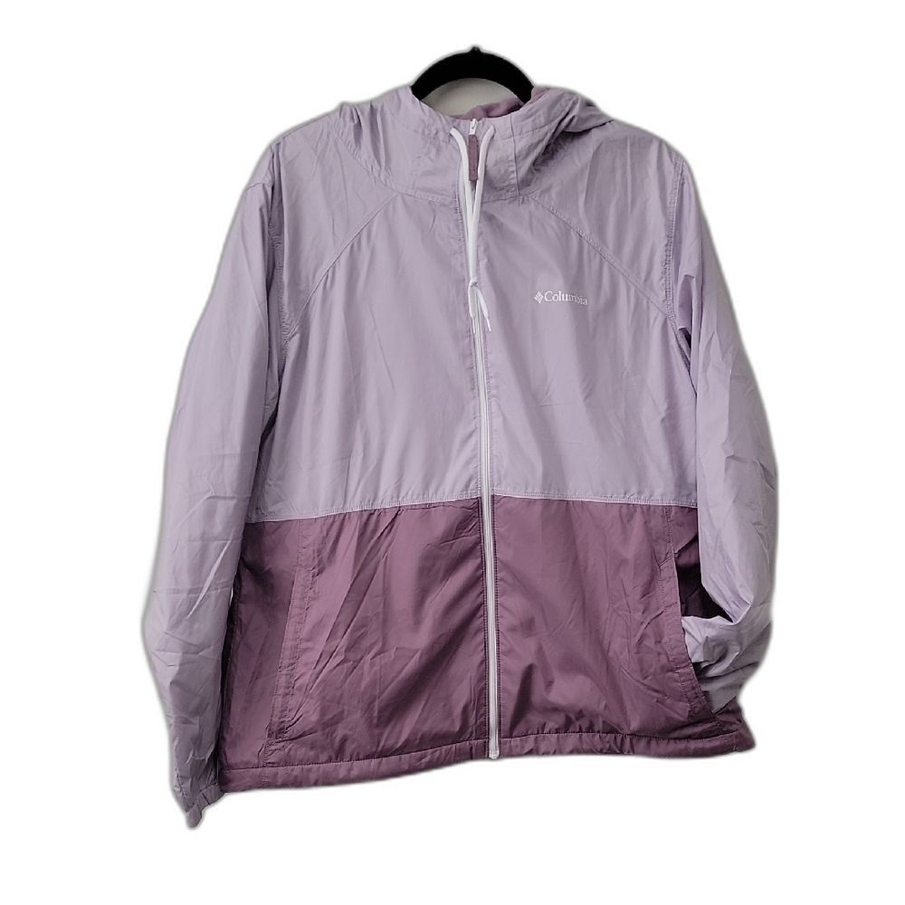Columbia Two-Tone Lavender and Plum Jacket